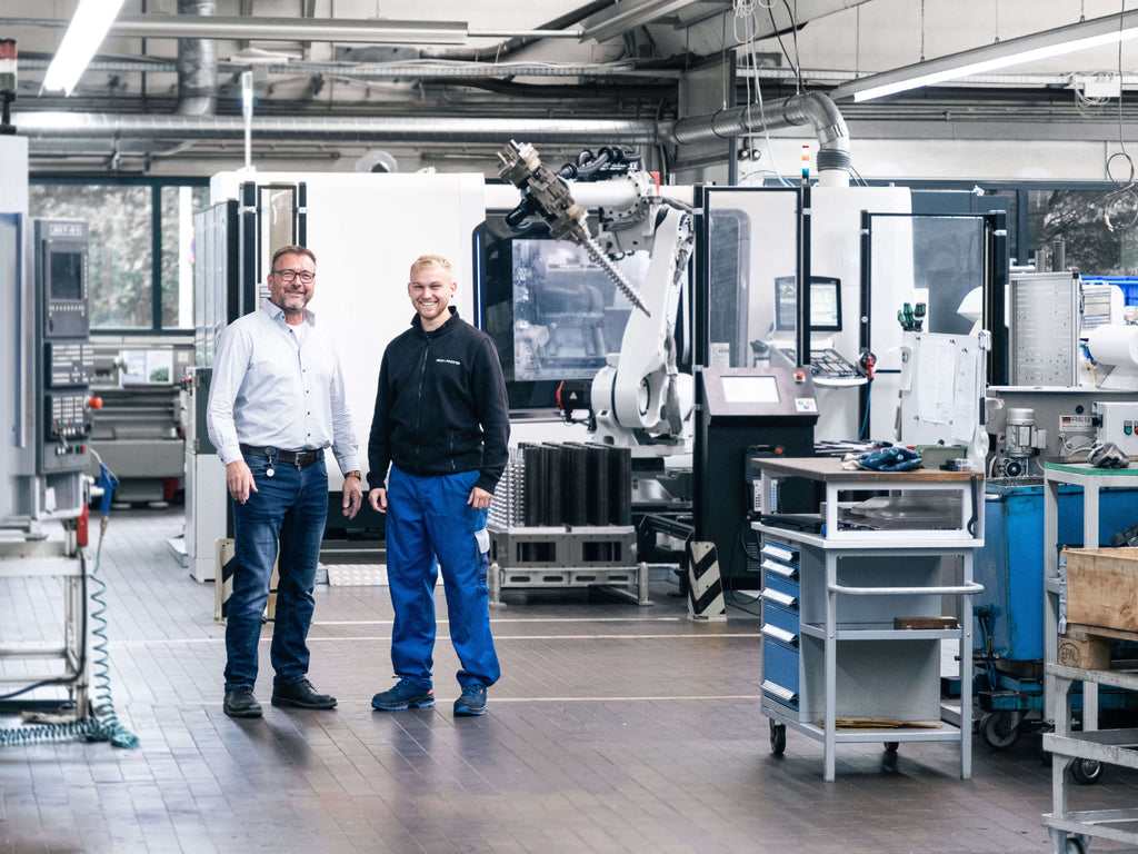 IDEAL üretim ekibi — üreticinin Balingen tesislerinden